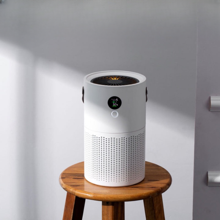 The new AP01 negative ion air purifier can be used as a deodorizing and formaldehyde-removing air freshener for bedrooms.