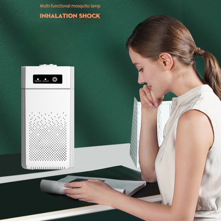 Negative ion air purifier, household mahjong hall smoke exhaust artifact, deodorizing, sterilizing and formaldehyde removing air freshener