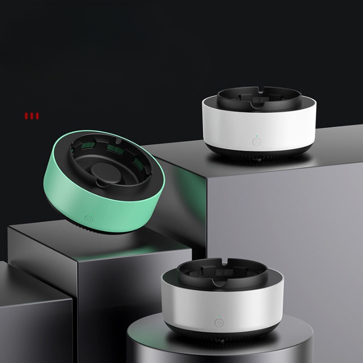 Creative ashtray high-value home car smart second-hand smoke purifier bar KTV office can be wholesale