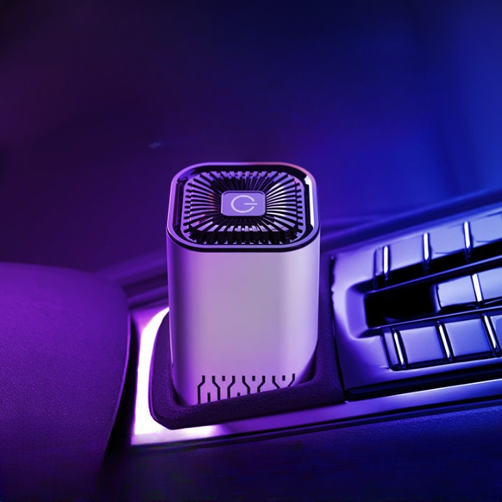 Cross-border car air purifier small mini negative ion odor removal formaldehyde portable indoor office purification