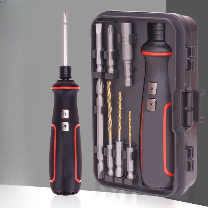 35 in 1 Electric Screwdriver Rechargeable Household Electric Drill Screwdriver Mini Multi-function Screwdriver Set Tool