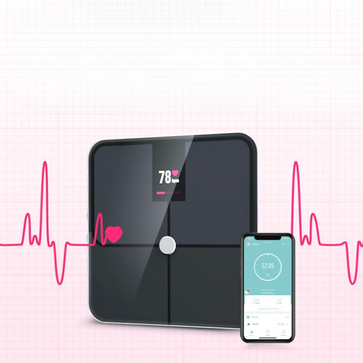 Cross-border new smart Bluetooth body fat scale VA color screen home body fat scale foreign trade body scale fat scale
