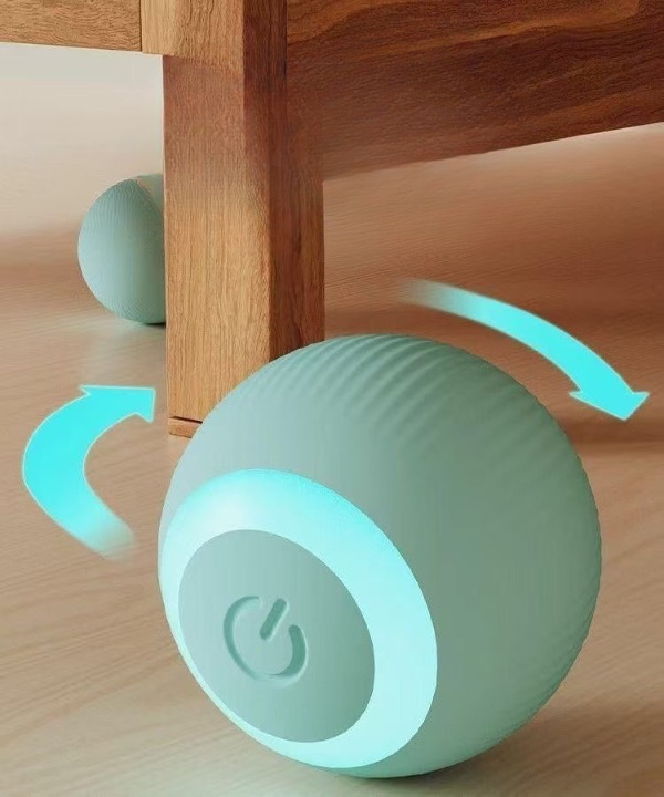 New Electric Rolling Ball USB Rechargeable Cat Toy Self-Entertainment Pet Supplies Wholesale