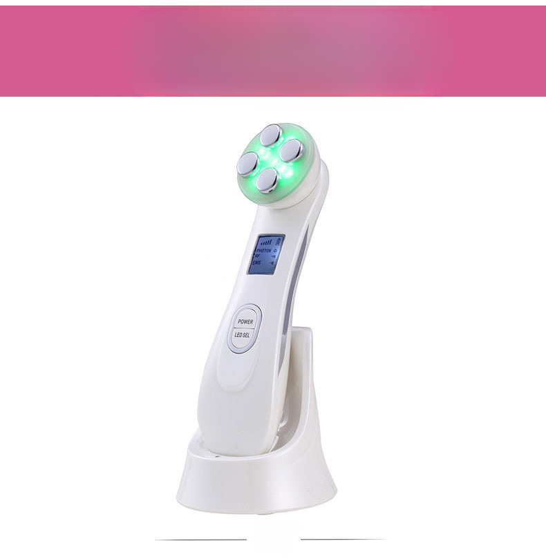 beauty instrument EMS electric beauty LED color RF RF import instrument multi-function home beauty instrument