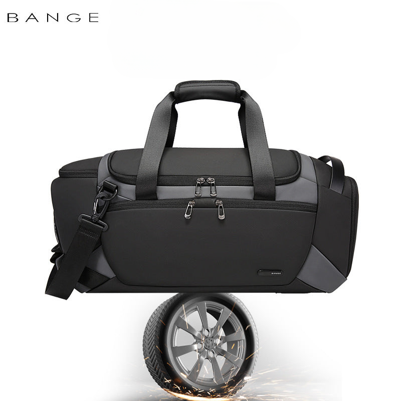 Bange new men's travel leisure fitness bag multi-function outdoor crossbody bag dry and wet separation handbag