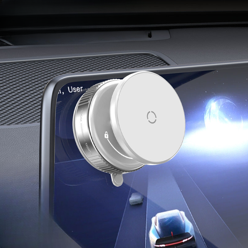 New 360° rotating vacuum magnetic car phone holder lazy folding car navigation multi-scene holder