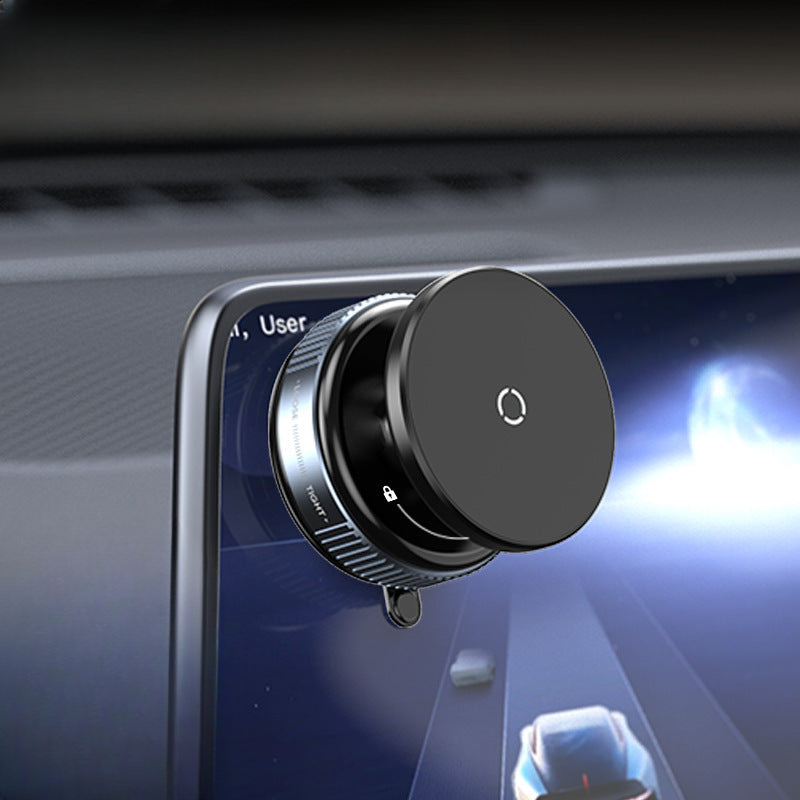 New 360° rotating vacuum magnetic car phone holder lazy folding car navigation multi-scene holder