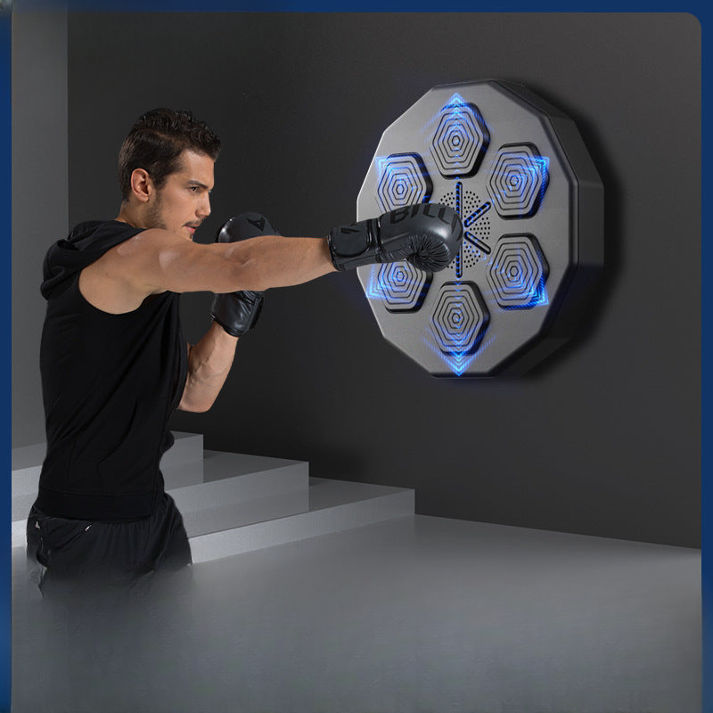 Electronic punching reaction target intelligent music boxing machine wholesale rhythm wall target home training device children's boxing machine