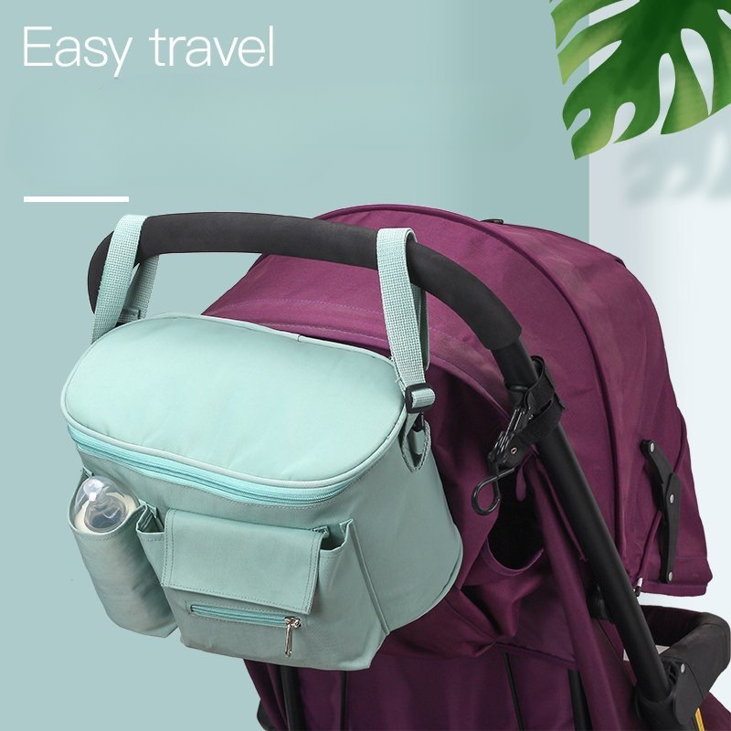 Mommy bag fashionable and lightweight baby stroller bag multifunctional stroller storage bag outdoor mother and baby bag wholesale