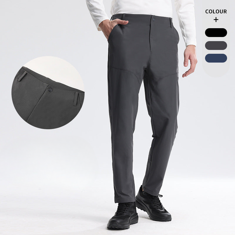 Spot Bird home same style flat replacement straight pants lightweight wear-resistant rock climbing hiking outdoor sports quick-drying assault pants men's