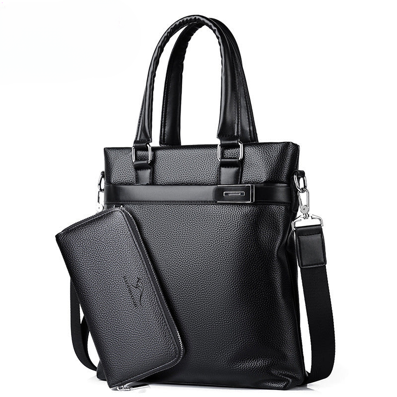New Kangaroo men's bag briefcase men's handbag business bag briefcase cross-border supply