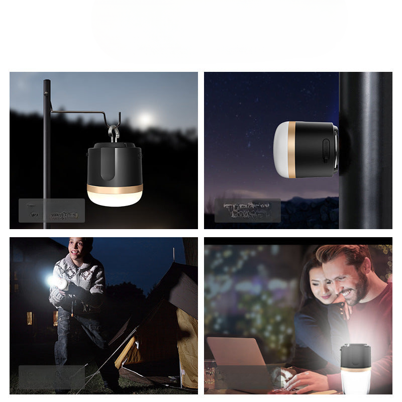 Green Bar Portable Rechargeable Light Super Bright Emergency Rechargeable Light Household LED Light Indoor