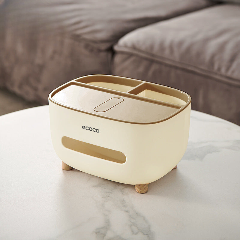 Paper box home living room office coffee table creative Nordic light luxury multi-function remote control desktop storage tissue box