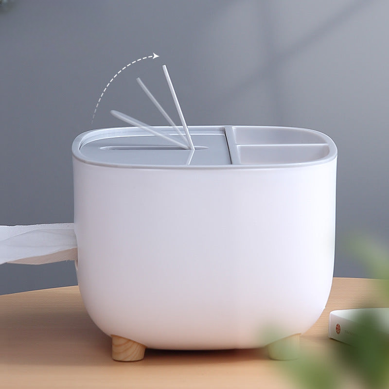 Paper box home living room office coffee table creative Nordic light luxury multi-function remote control desktop storage tissue box