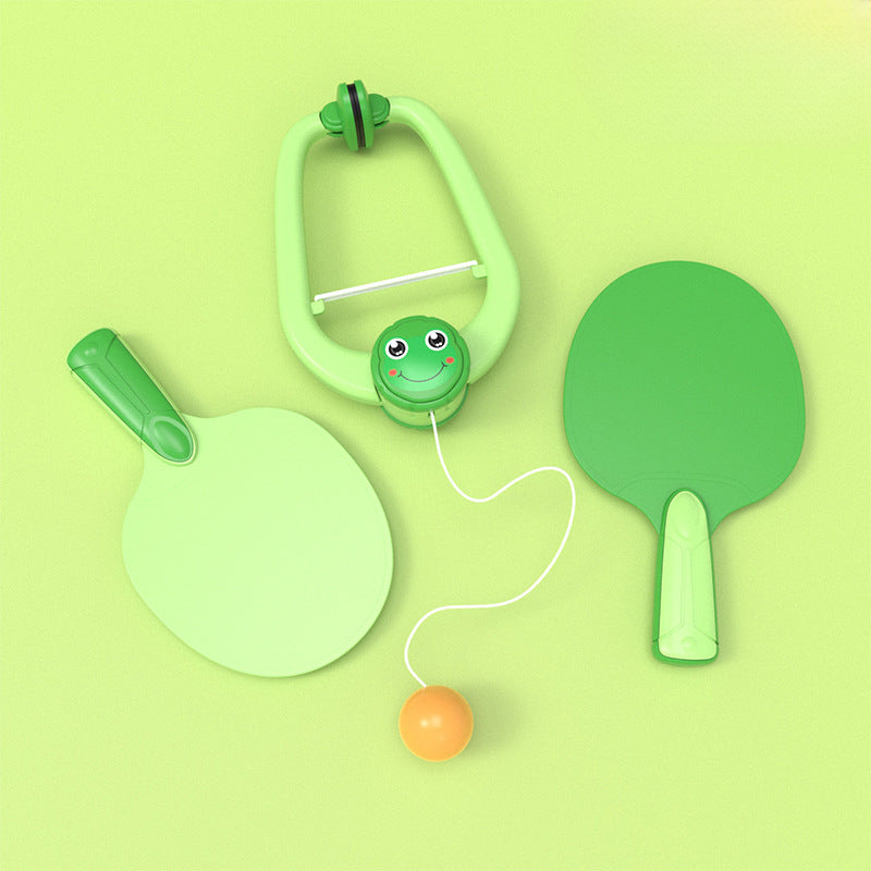 New hanging table tennis indoor training device parent-child interactive vision puzzle science and education children's toys wholesale