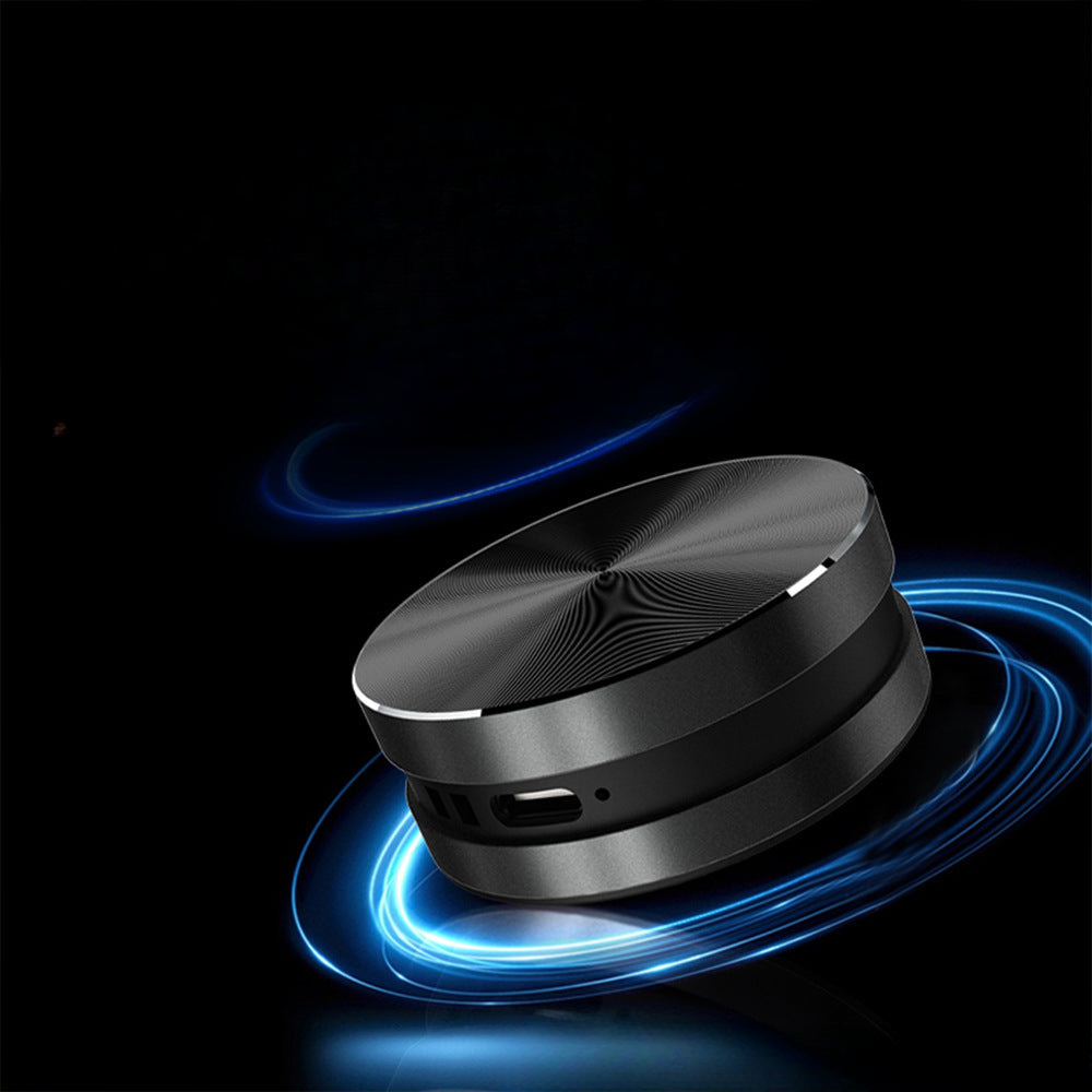 Cross-border metal waterproof bone conduction Bluetooth speaker portable magnetic small resonance mini speaker creative gift