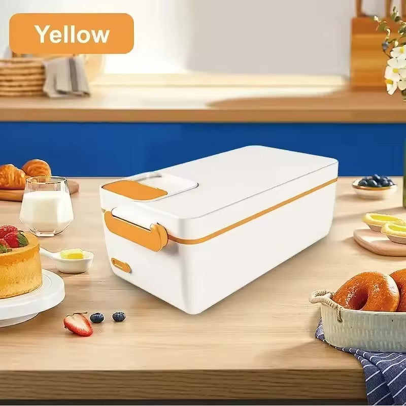 Insulated electric lunch box 304 stainless steel rechargeable lunch box portable office worker insulation rechargeable insulation box