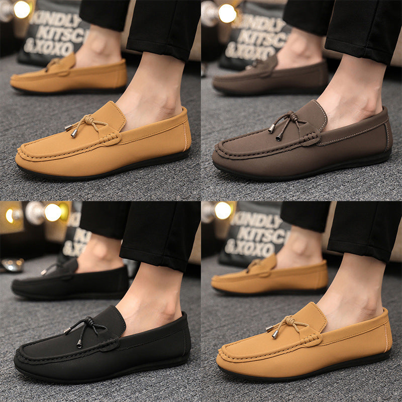 Spring and summer casual shoes, slip-on shoes, loafers, Korean style trendy men's shoes, versatile slip-on shoes for men's foreign trade