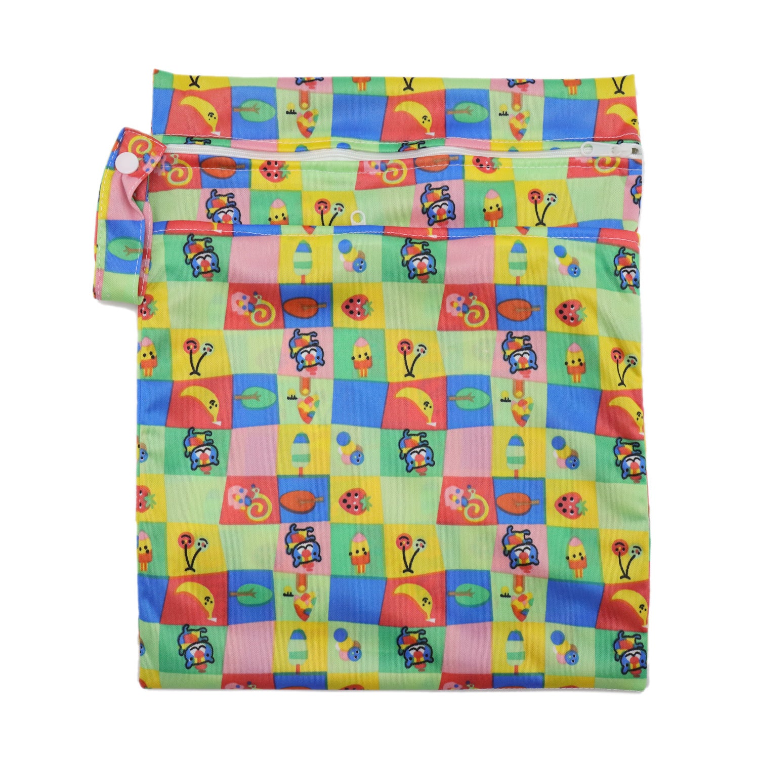 Dulaiduwan maternal and child supplies washable baby stroller diaper storage hanging waterproof bag baby diaper bag for going out
