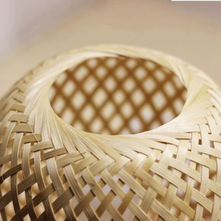 Creative Inn Bedside Lamp Internet celebrity romantic warm desktop decoration retro nostalgic bamboo lamp study B&B table lamp