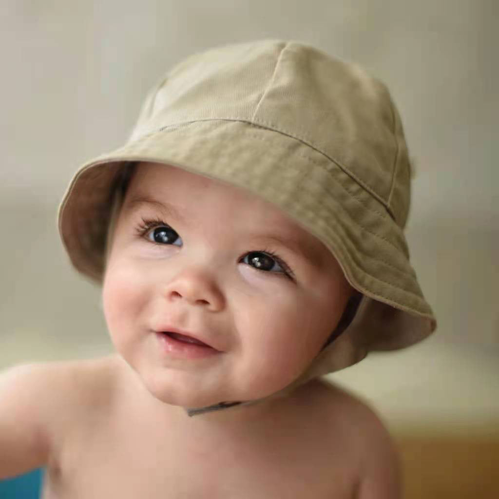 new Japanese children's fisherman hat sun hat cover face anti-ultraviolet summer