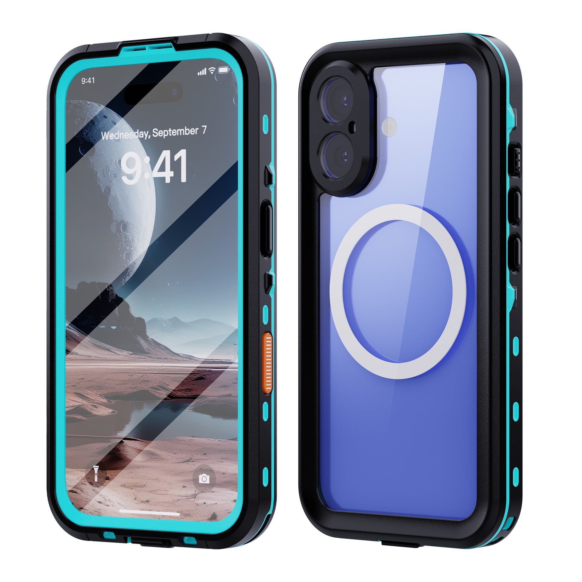 cross-border new products suitable for Apple 16 mobile phone waterproof case iphone16 waterproof and anti-fall outdoor protective case