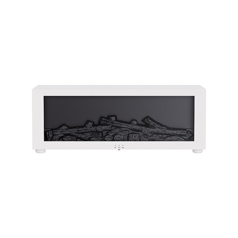 New simulation fireplace flame humidifier colorful atmosphere light aromatherapy machine home remote control flame humidifier gift
