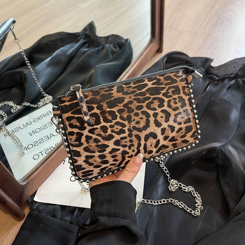 Cross-border new versatile casual crossbody underarm women's bag simple and stylish niche design chain bag fashion handbag