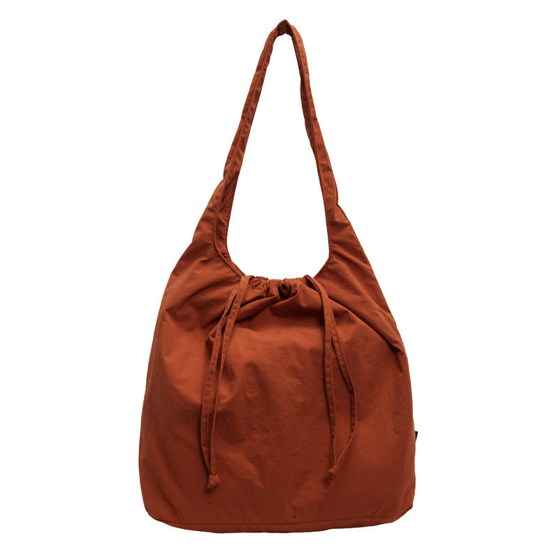 Women's canvas bag large capacity cross-border new one-shoulder crossbody college students leisure class commuting all-match tote bag