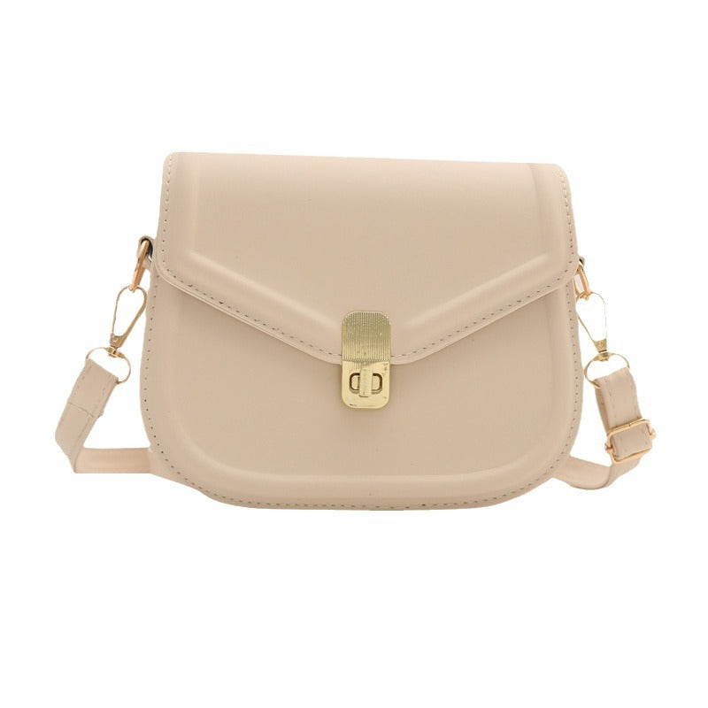High-quality simple sewing line underarm bag women's bag 2025 new style fashion solid color versatile shoulder crossbody bag