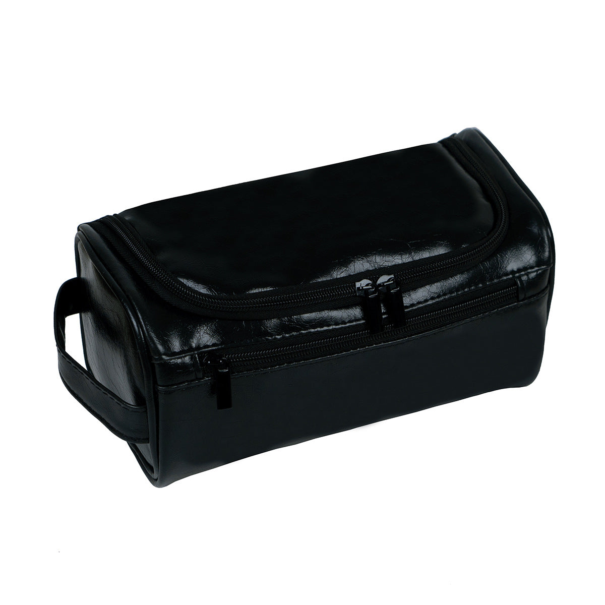 Large-capacity women's travel storage toiletry bag portable outing bag simple business trip handbag pu waterproof cosmetic bag