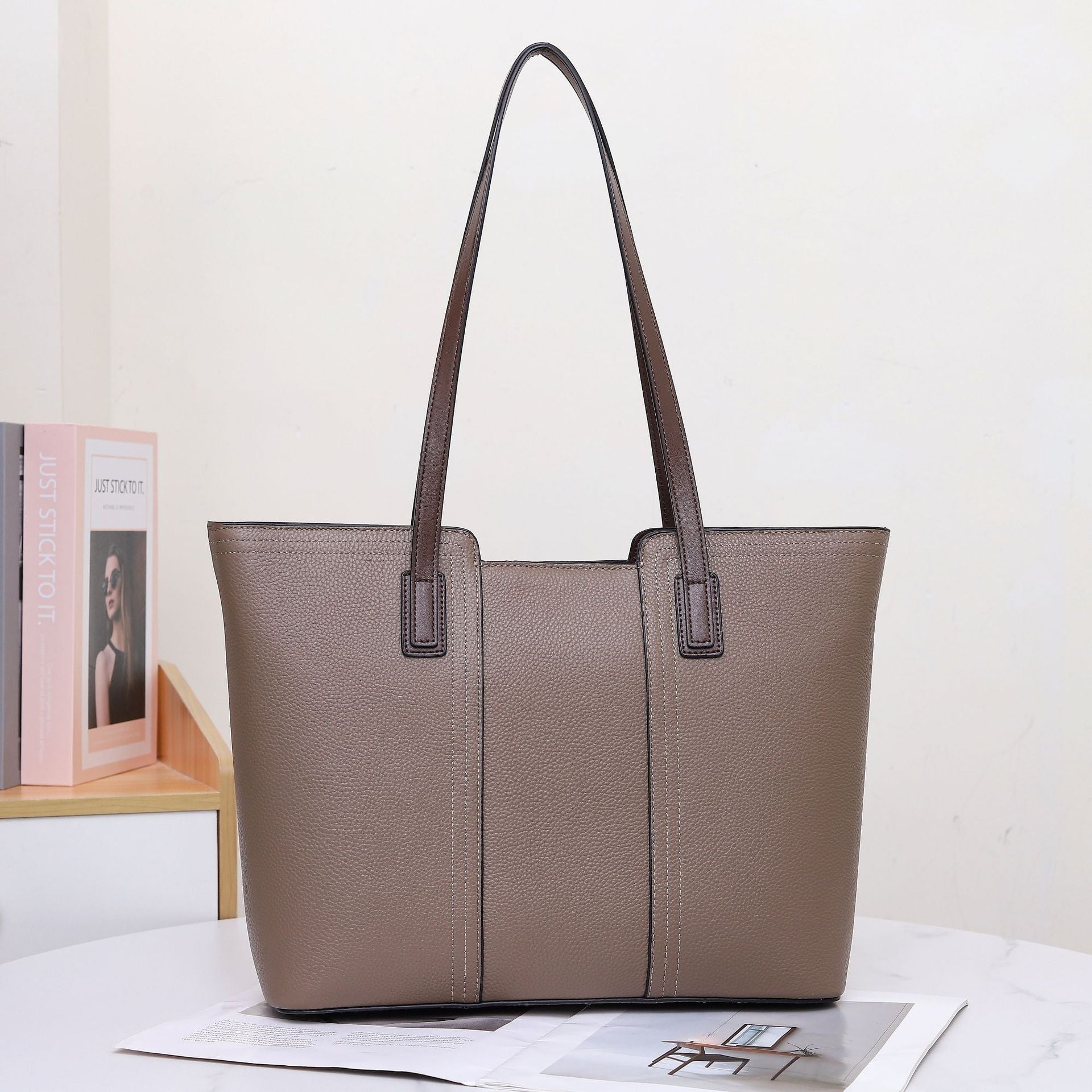Foreign trade large bag women's new tote bag women's large capacity commuter bag women's versatile mother's bag shoulder bag women