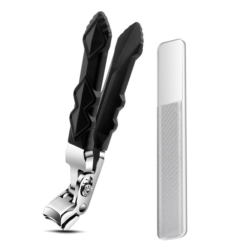 New style elbow nail clippers stainless steel long handle nail scissors large opening grip manicure nippers pedicure toenail nippers
