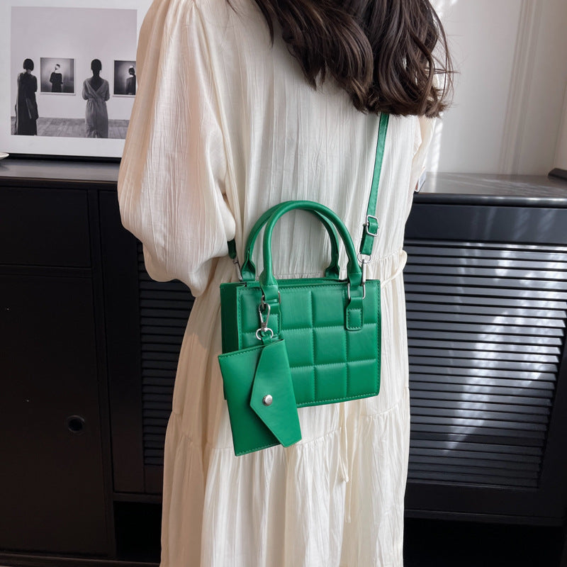 Small handbag  spring new popular new style fashion casual retro shoulder crossbody small square bag
