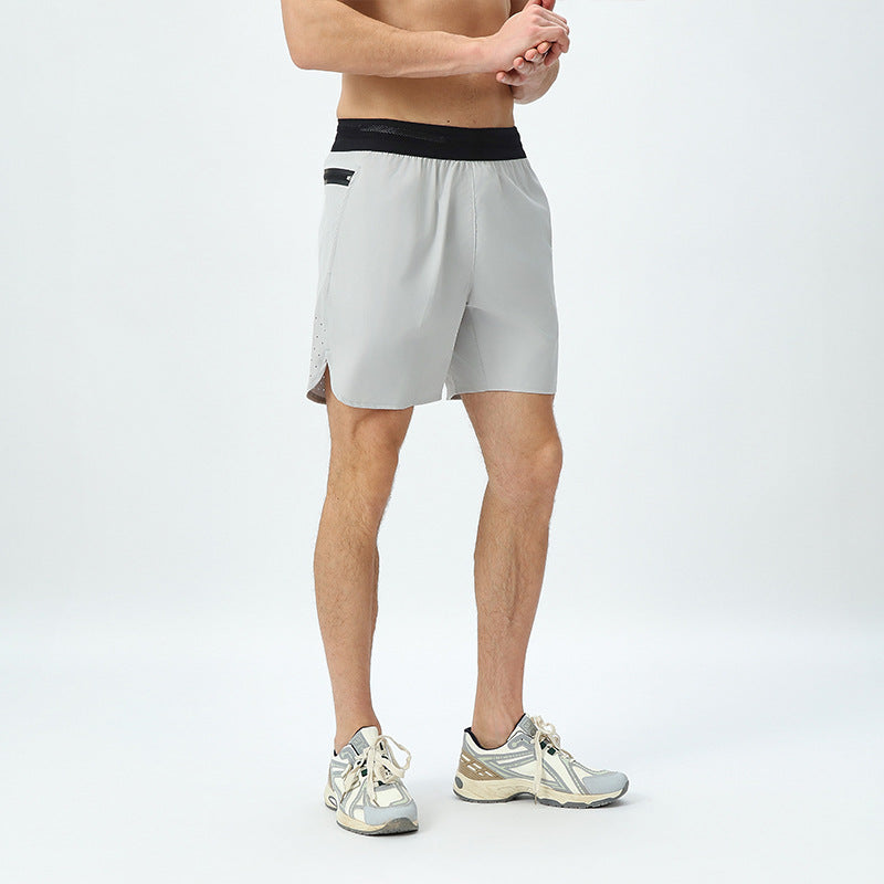Summer LULU sports shorts men's fitness quick-drying pants breathable outdoor running casual training yoga shorts