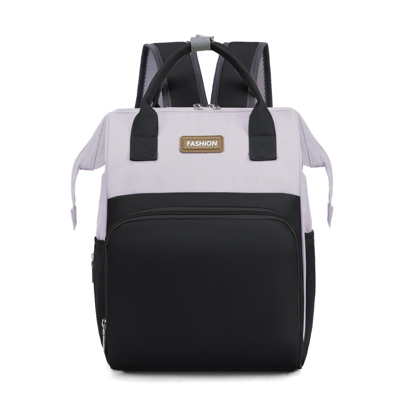 New nylon mommy bag summer small fresh multifunctional ladies backpack for going out with baby large capacity mother and baby bag