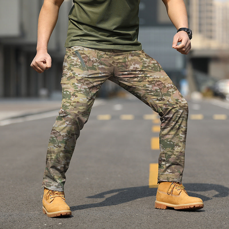 Archon X9 tactical pants slim waterproof camouflage training pants spring and autumn outdoor overalls loose wear-resistant