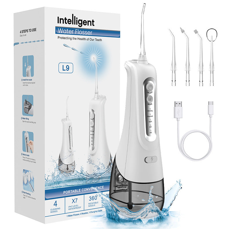 Meiyijie handheld portable water flosser tooth cleaning machine tooth cleaning machine oral irrigator cross-border new