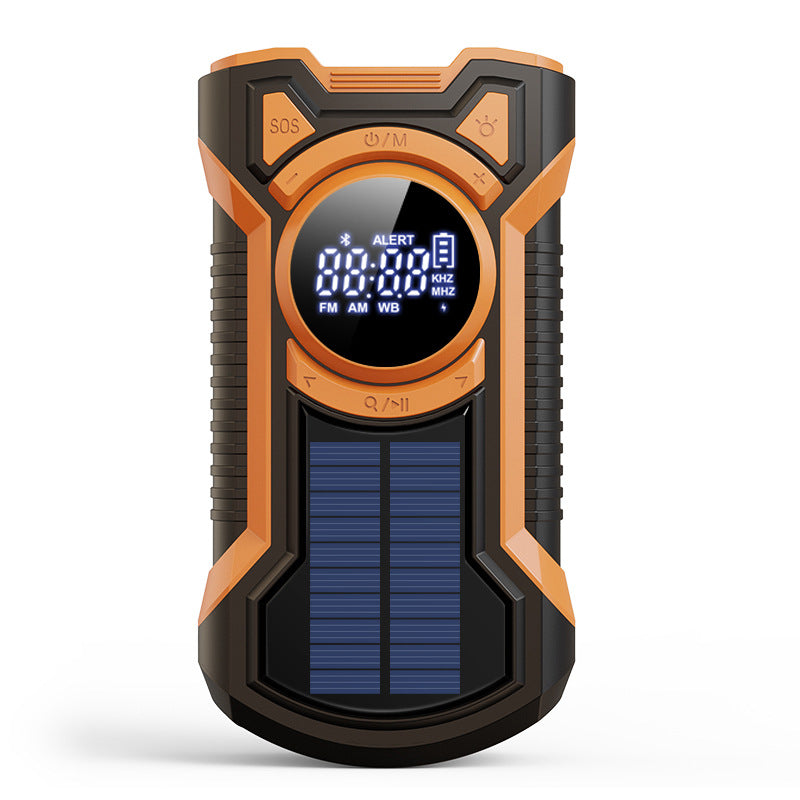 Waterproof hand crank emergency radio multifunctional solar bluetooth speaker portable combat readiness radio 50