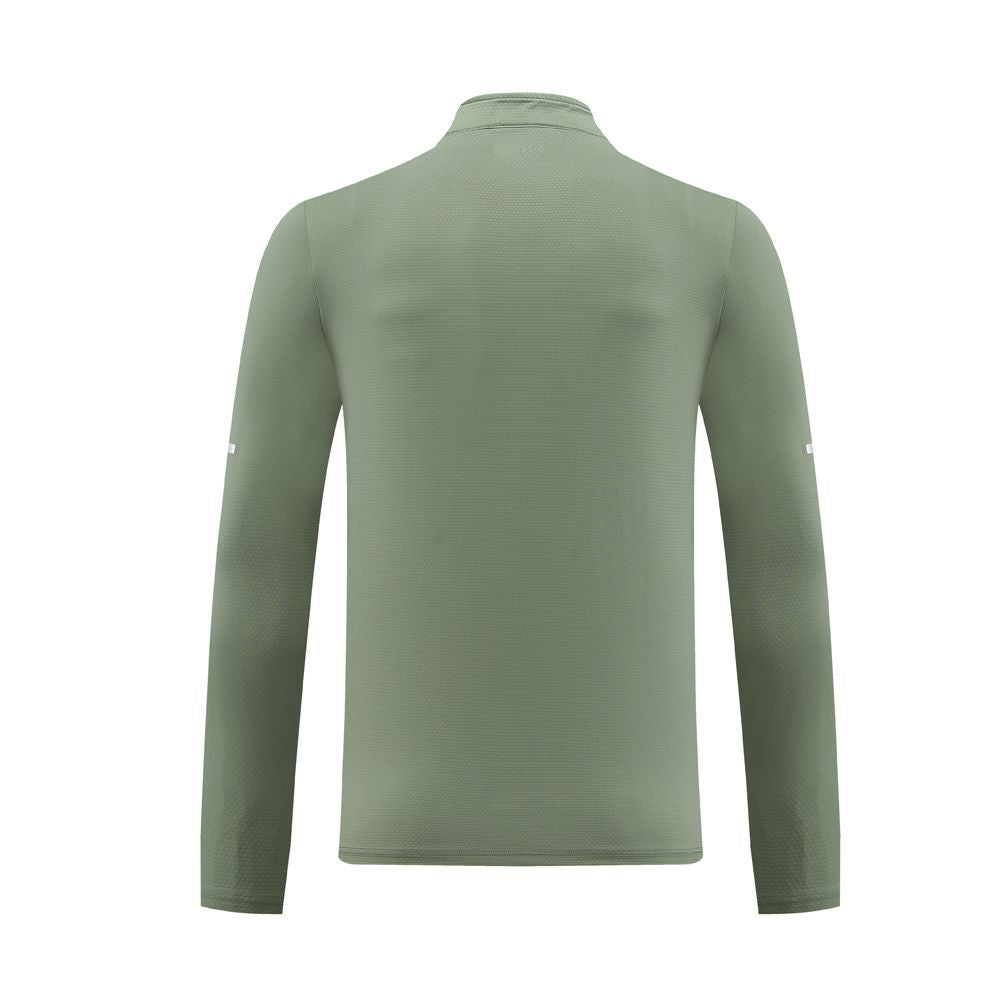 Autumn and winter fitness tops basketball training running quick-drying clothes leisure outdoor elastic quick-drying sports T-shirt long sleeve men