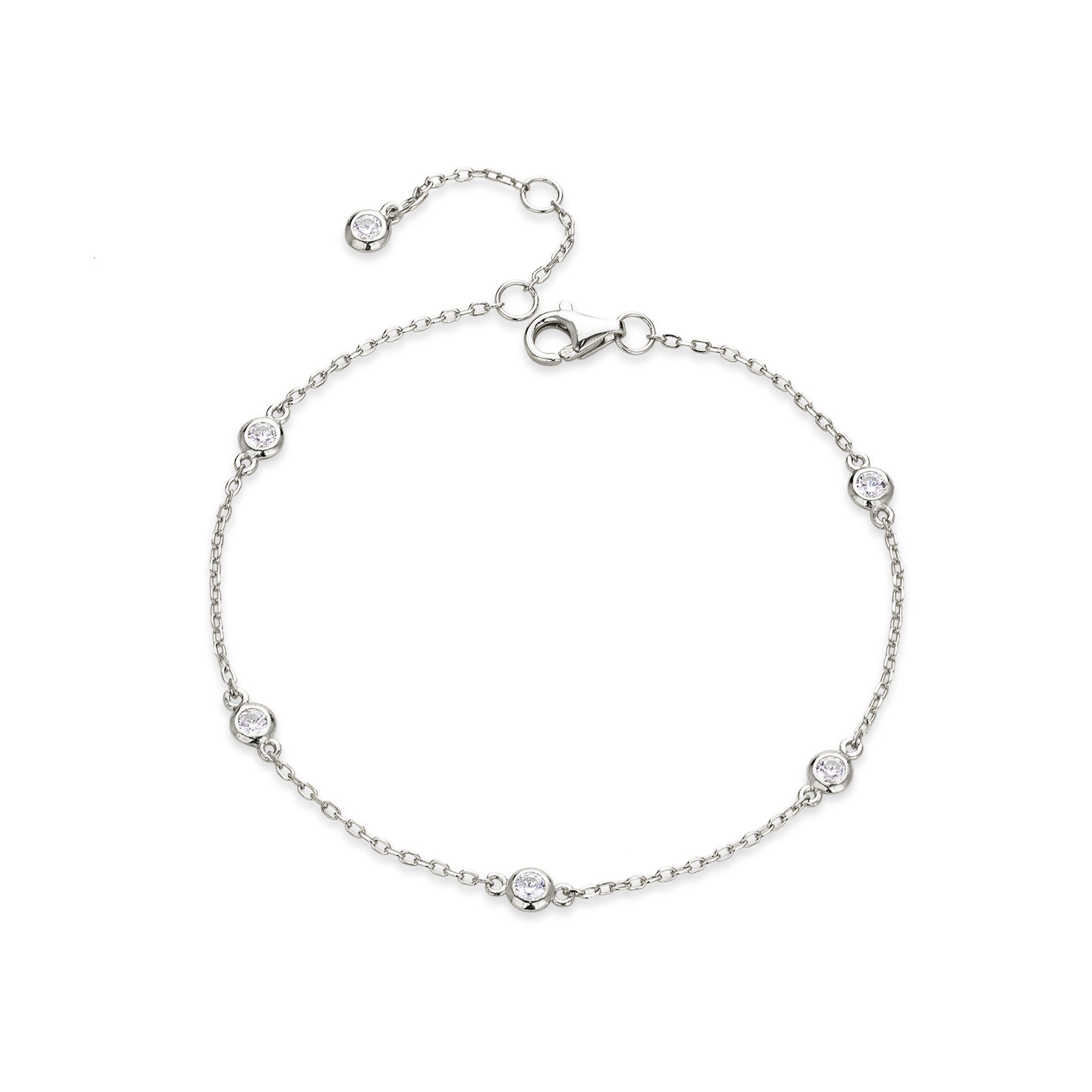 Cross-border new S925 sterling silver bracelet fashionable and simple women's hand jewelry personality light luxury high-end niche jewelry female