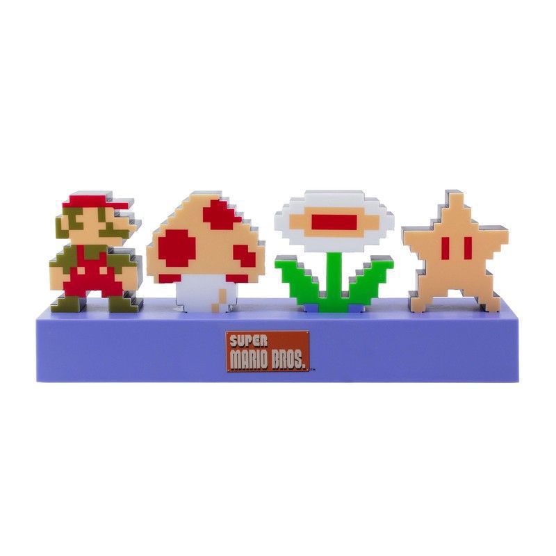Super Mario LED Question Mark Sound Charging Night Light Cube Brick Desktop USB Sensor Night Light Cross-border Night Light