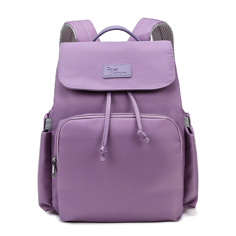 New style mommy bag double shoulder fashionable multifunctional travel bag mommy bag maternity bag dry and wet separation mother and baby bag