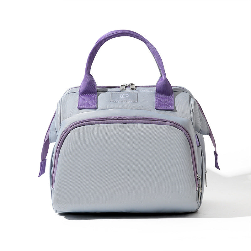 2025 new model mother bag medium size portable large capacity mother and baby bag for going out with baby bottle insulation storage mother bag