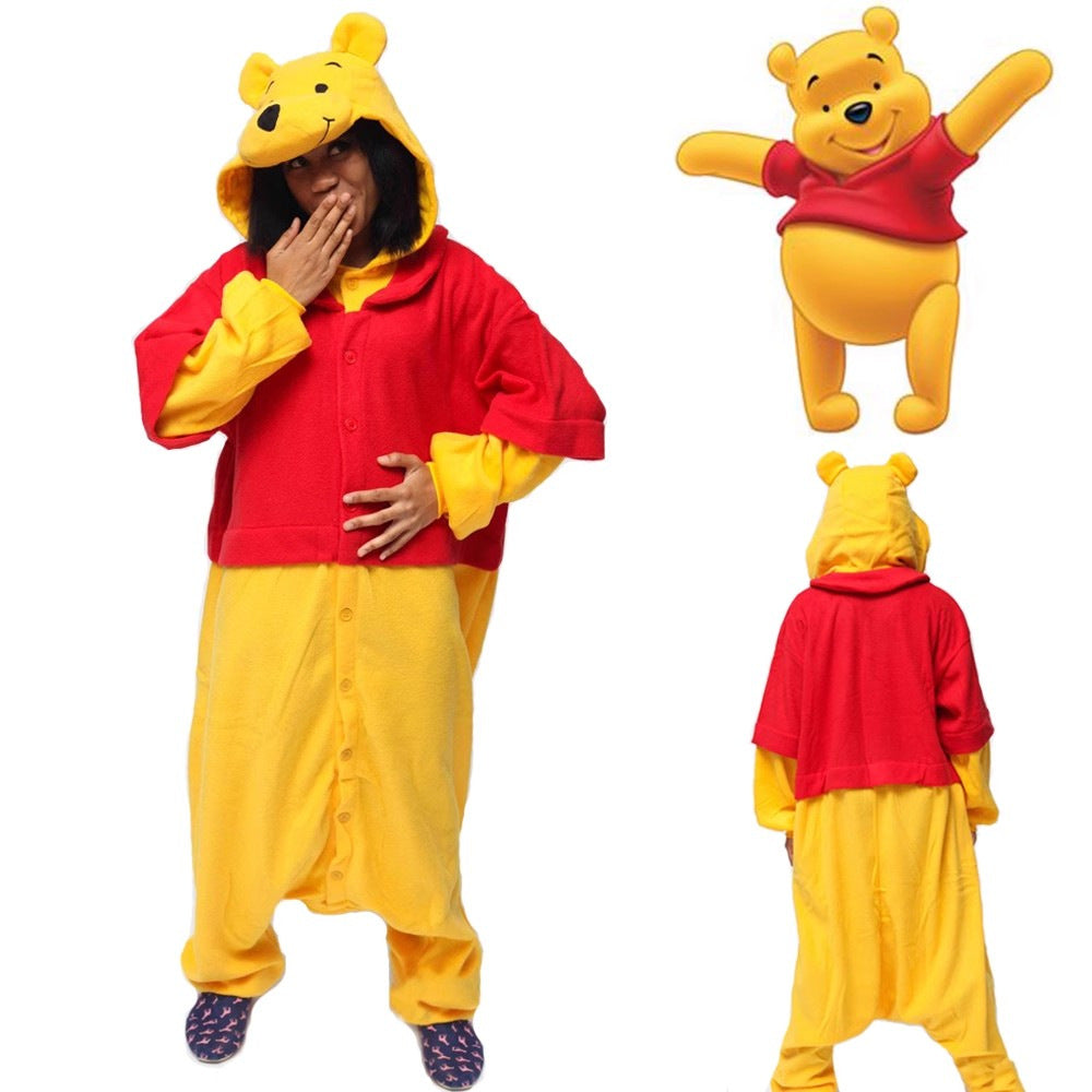 Salamander dragon taming tiger shark lion brown monkey Teletubbies adult cartoon one-piece pajamas Halloween cosp