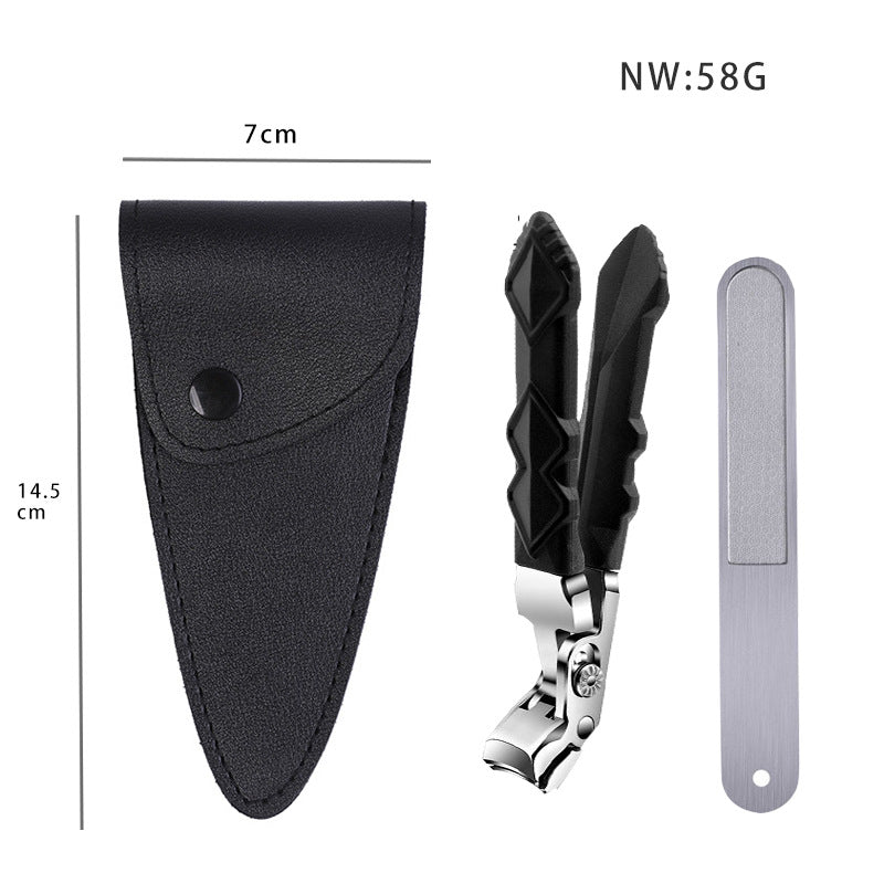 New style elbow nail clippers stainless steel long handle nail scissors large opening grip manicure nippers pedicure toenail nippers
