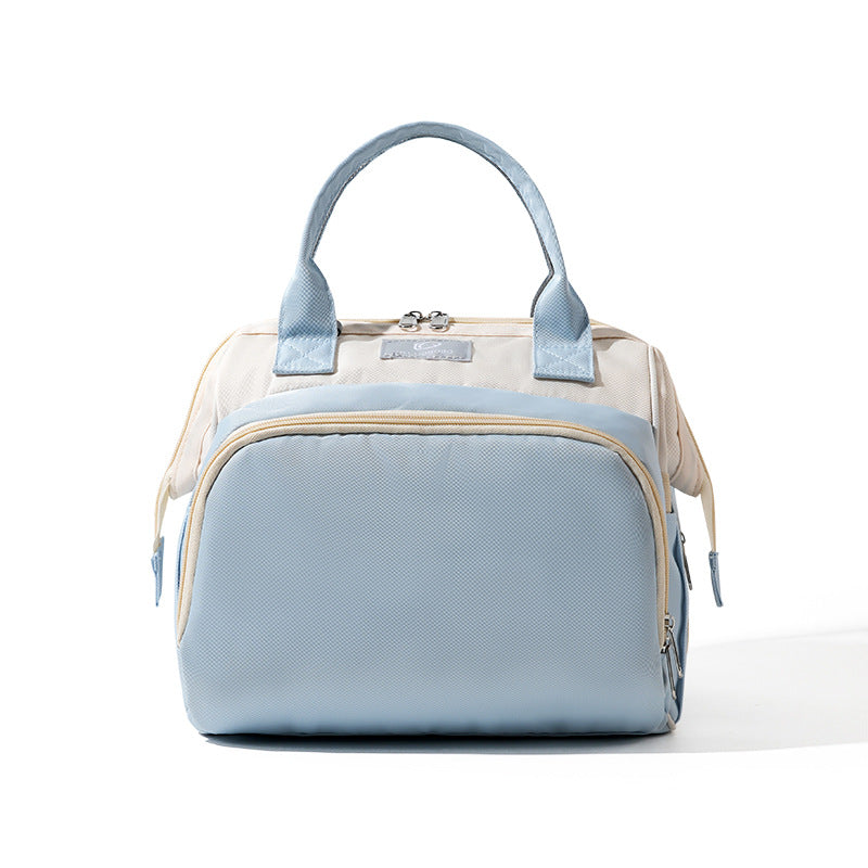 2025 new model mother bag medium size portable large capacity mother and baby bag for going out with baby bottle insulation storage mother bag