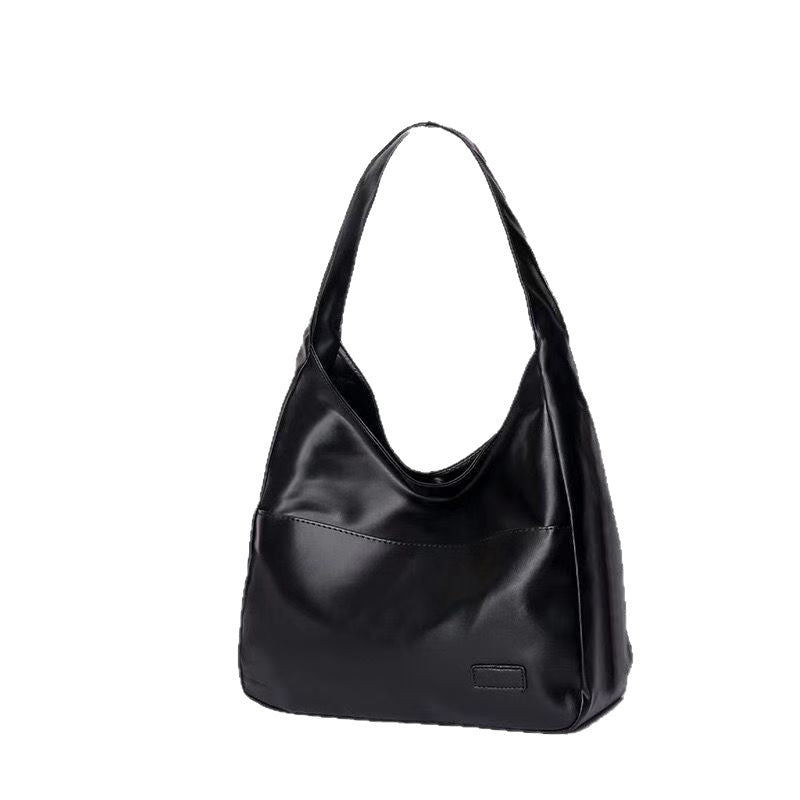 Classic cross-border bag, high-end large-capacity retro women's bag, simple commuting underarm bag, shoulder bag source production
