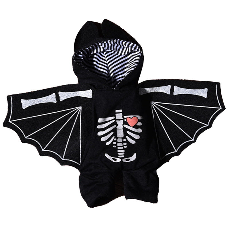 Cross-border Halloween dog clothes for small dogs funny and weird transformation clothes Teddy cat creative clothes pet clothing