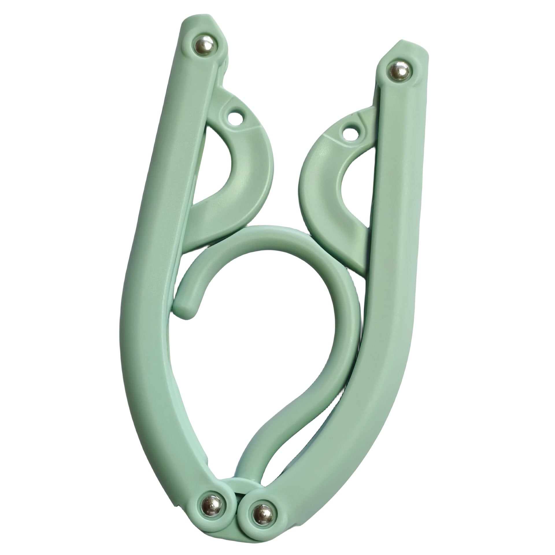 Multifunctional folding clothes hanger, non-slip outdoor travel portable clothespin, home magic clothes hanger